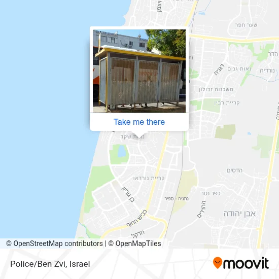 Police/Ben Zvi map