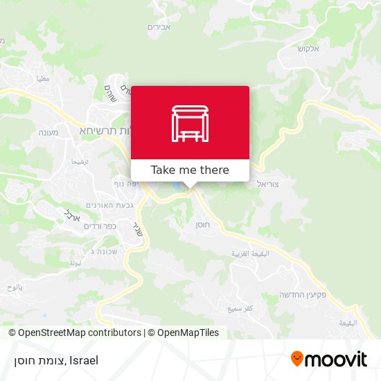 צומת חוסן map