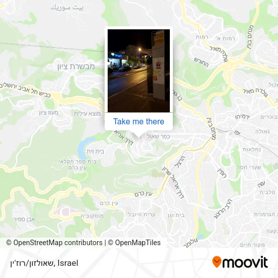 Карта שאולזון/רוז'ין