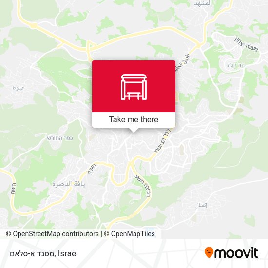 מסגד א-סלאם map