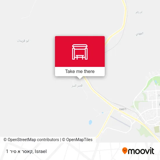 Карта קאסר א סיר 1