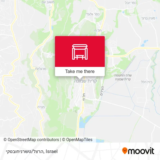 Карта הרצל/טשרניחובסקי