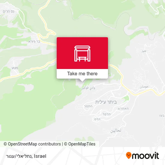 Карта נחליאלי/עגור