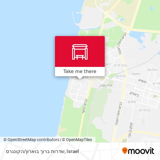 שדרות ברוך בוארון/הקונגרס map