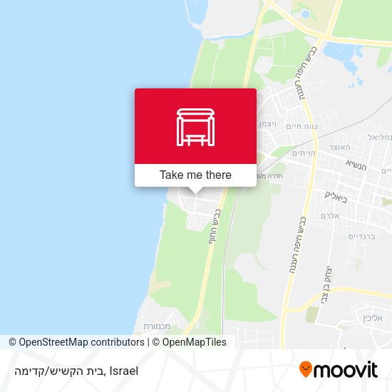 בית הקשיש/קדימה map