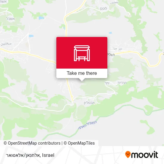 Карта אלחנאן/אלאסואר