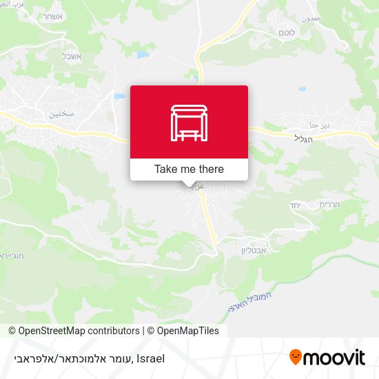 עומר אלמוכתאר/אלפראבי map