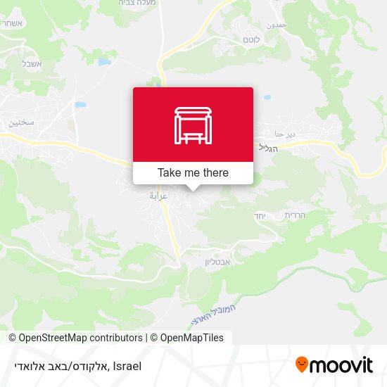 אלקודס/באב אלואדי map