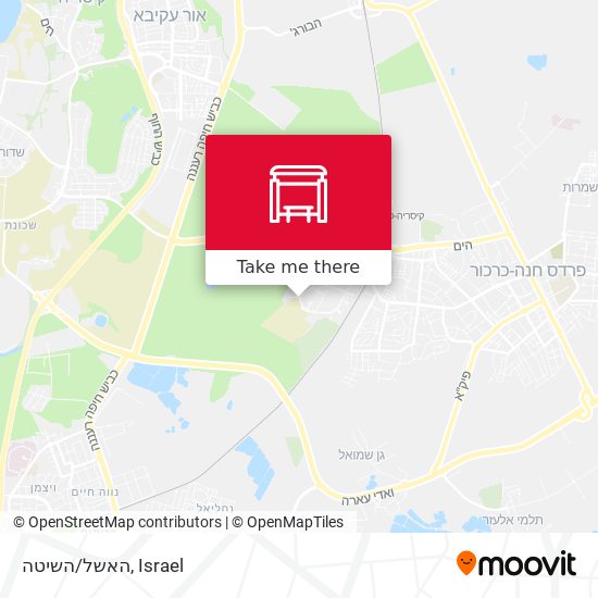 האשל/השיטה map