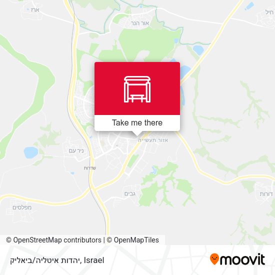 יהדות איטליה/ביאליק map