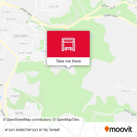 מרים הנביאה/עמוס הנביא map