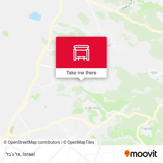 Карта אל ג'בל