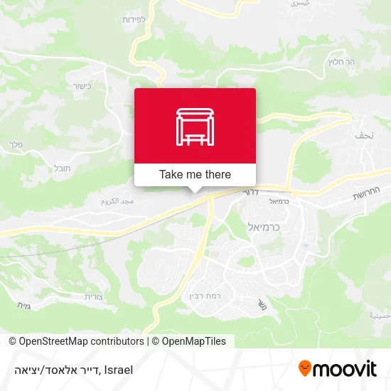 דייר אלאסד/יציאה map