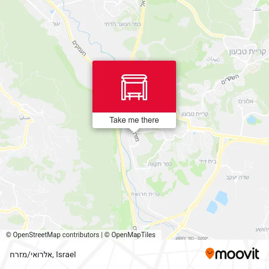 Карта אלרואי/מזרח