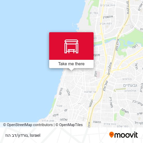 גורדון/דב הוז map