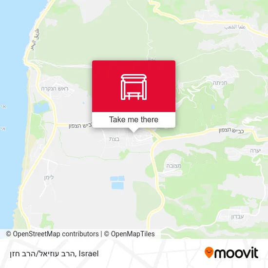 Карта הרב עוזיאל/הרב חזן