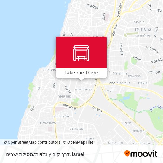 דרך קיבוץ גלויות/מסילת ישרים map