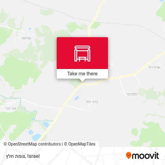 Карта צומת חלץ