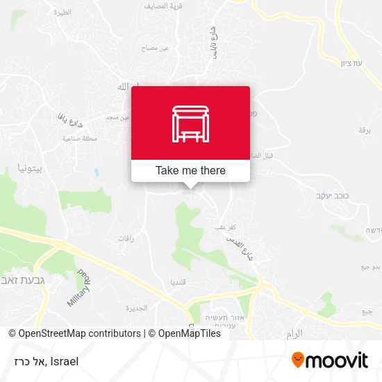 Карта אל כרז