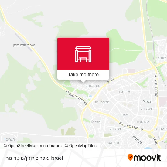 Карта אפרים לוזון/מוטה גור