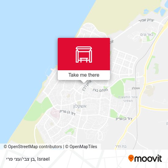 בן צבי/עצי פרי map