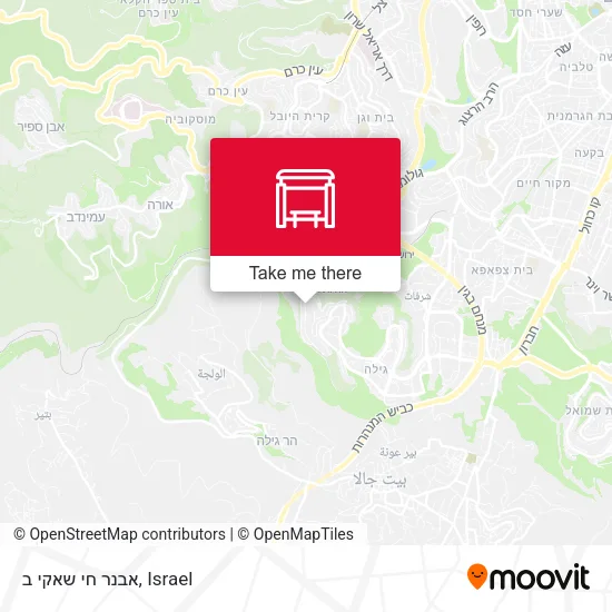 Карта אבנר חי שאקי ב
