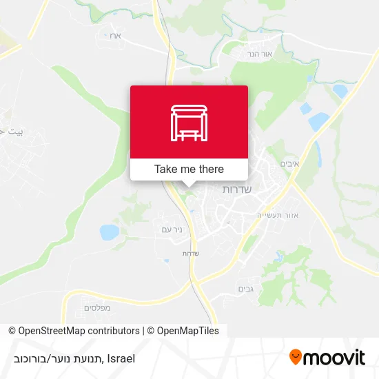 Карта תנועת נוער/בורוכוב