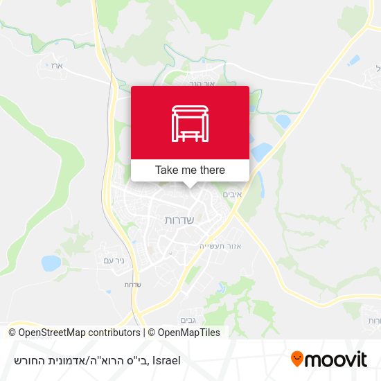 בי''ס הרוא''ה/אדמונית החורש map