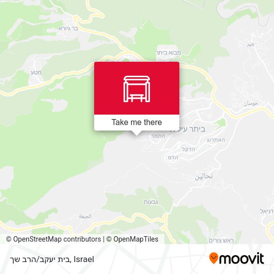 בית יעקב/הרב שך map