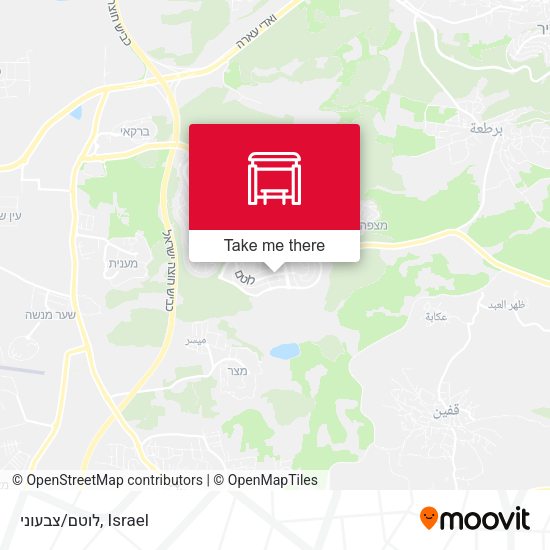לוטם/צבעוני map