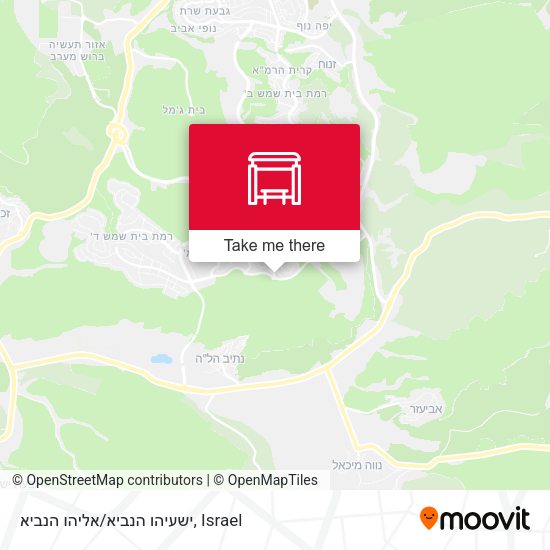 ישעיהו הנביא/אליהו הנביא map