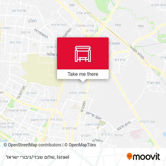 שלום שבזי/גיבורי ישראל map