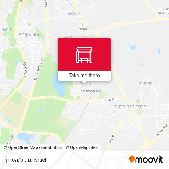 Карта גרניט/הטוחן