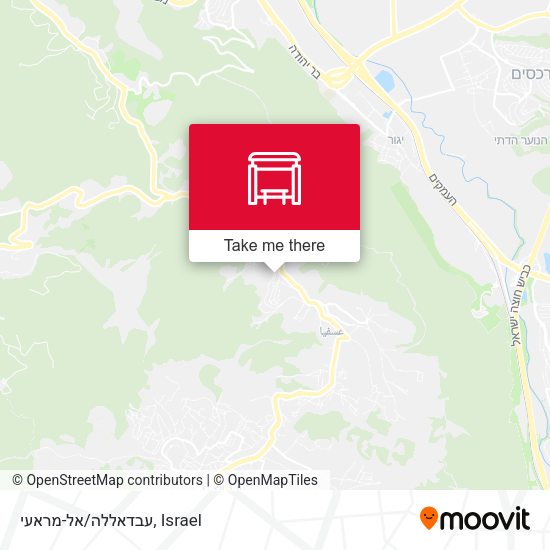 עבדאללה/אל-מראעי map