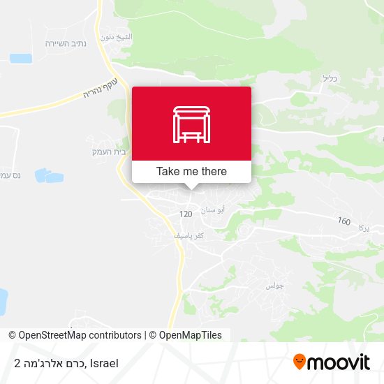 כרם אלרג'מה 2 map