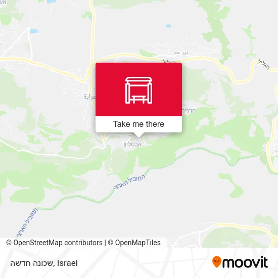 Карта שכונה חדשה