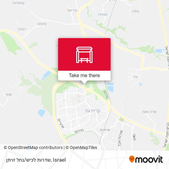 שדרות לכיש/נחל זויתן map