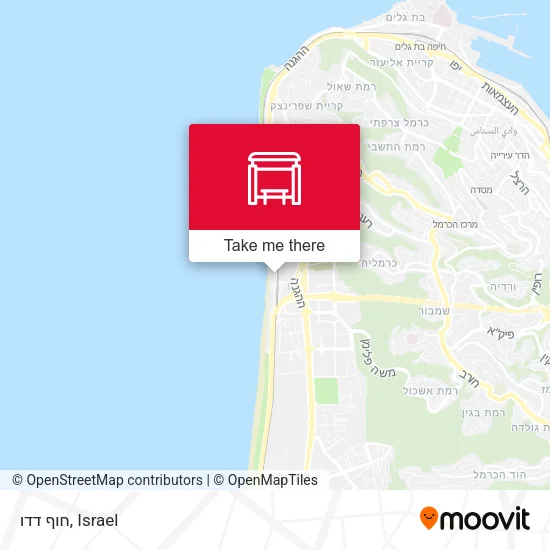 Карта חוף דדו
