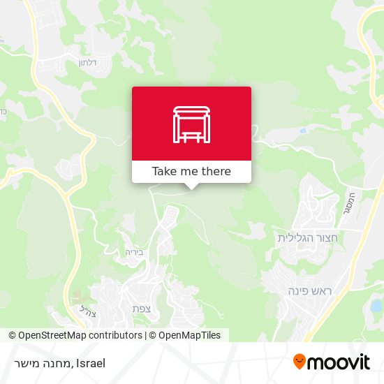 מחנה מישר map