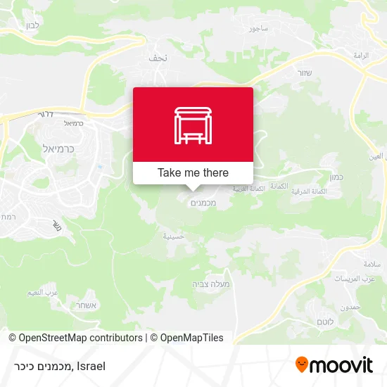 Карта מכמנים כיכר