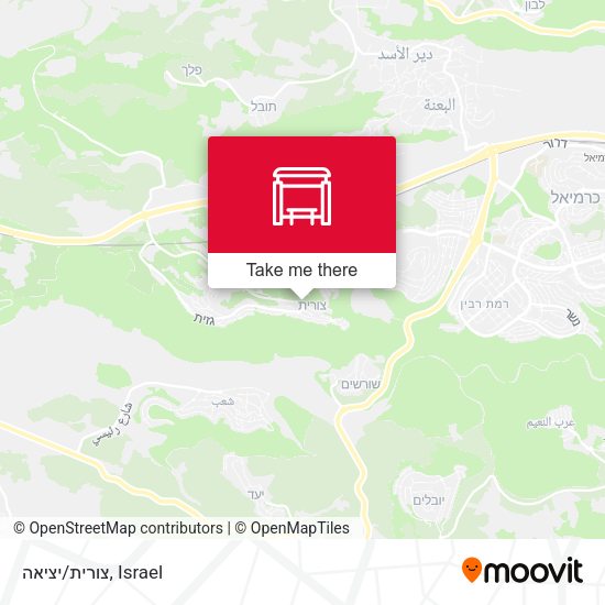 צורית/יציאה map
