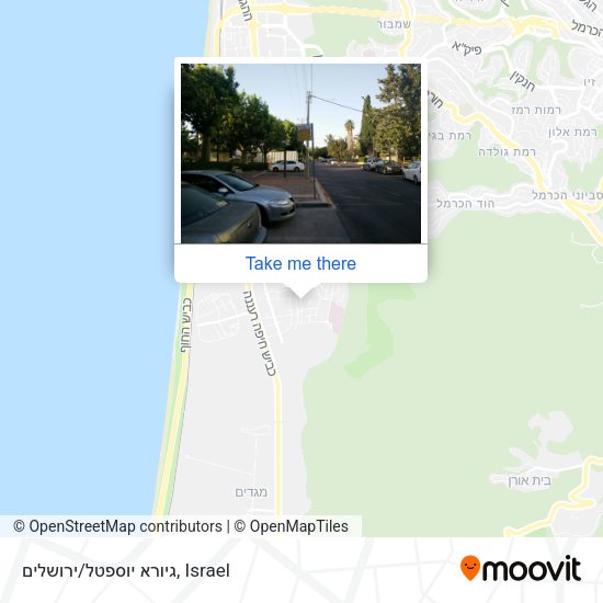 גיורא יוספטל/ירושלים map