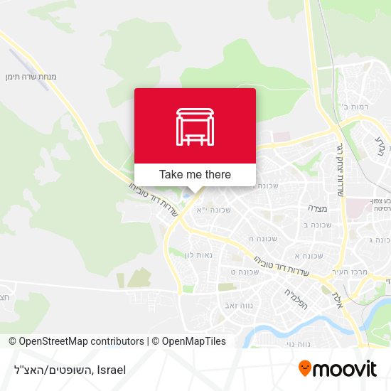 השופטים/האצ''ל map