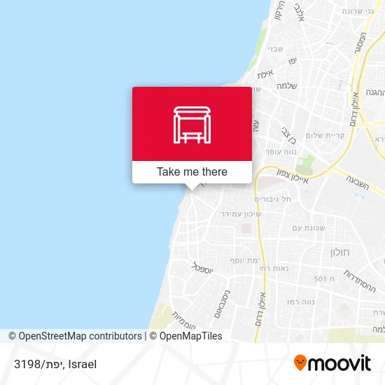 Карта יפת/3198