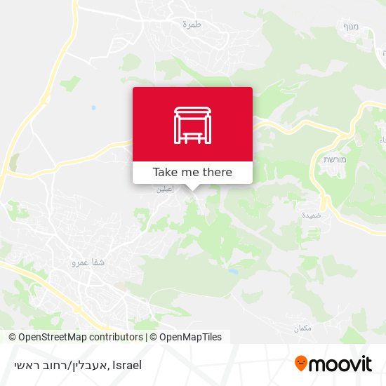 אעבלין/רחוב ראשי map