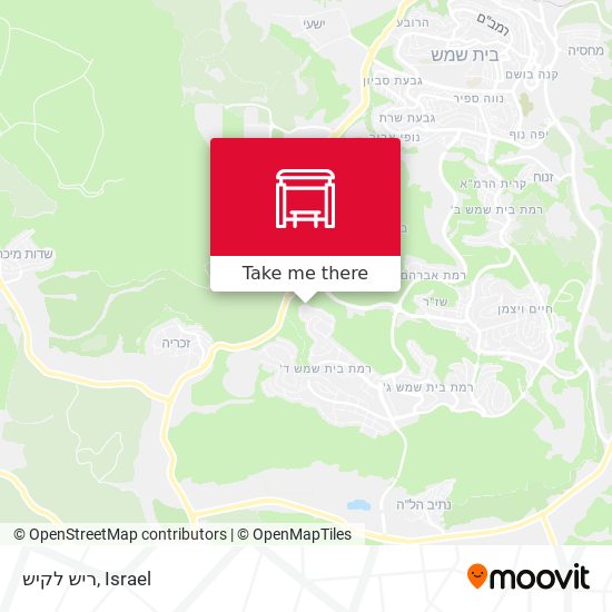 ריש לקיש map