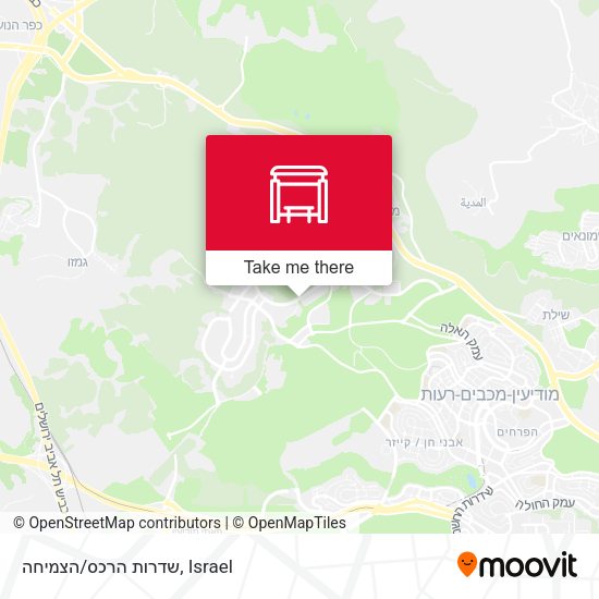שדרות הרכס/הצמיחה map