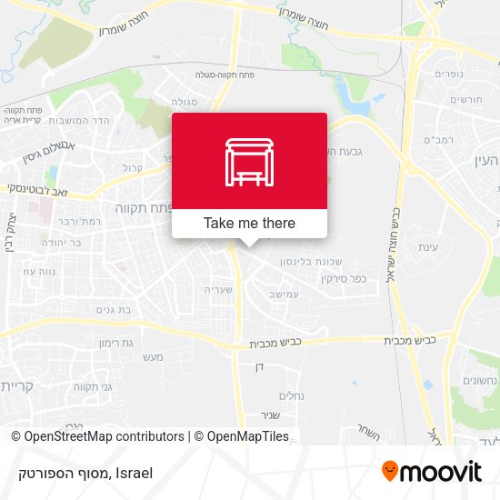 Карта מסוף הספורטק