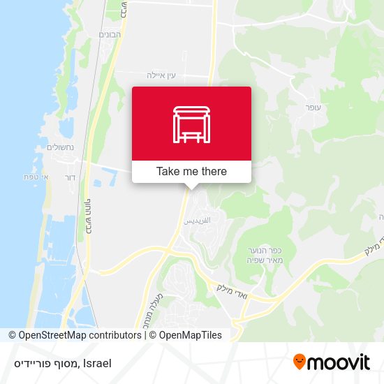 מסוף פוריידיס map