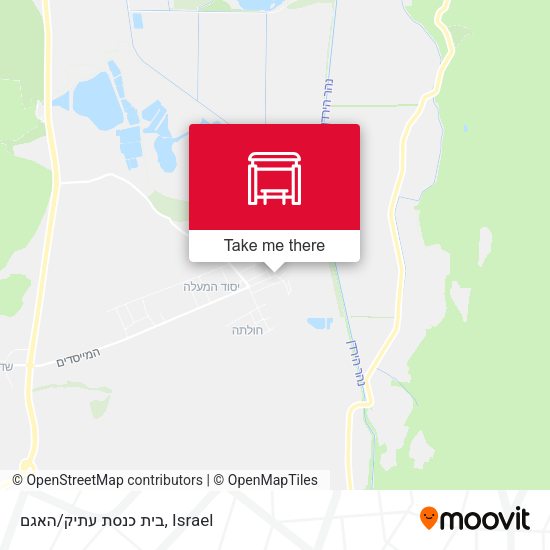 בית כנסת עתיק/האגם map